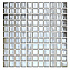 Керамическая мозаика Starmosaic Metal CIO917JY Silver Glossy 32,5х32,5см 1,01кв.м.