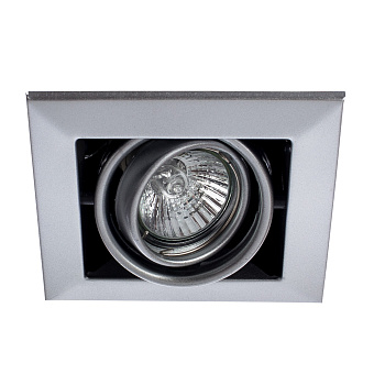 Светильник точечный встраиваемый Arte Lamp CARDANI PICCOLO A5941PL-1SI 50Вт GU10