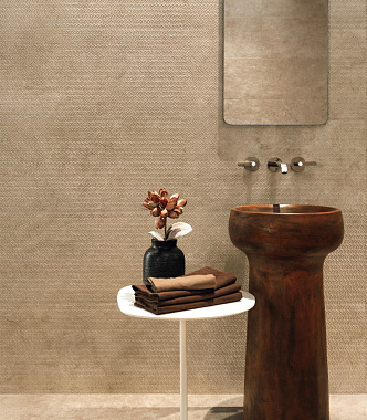 Настенная плитка Atlas Concord Италия Lims A3HU 3D Way Beige 80х40см 1,28кв.м. матовая