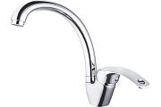 Смеситель для кухни Maxonor MN4121 поворотный излив хром