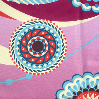 Шторка для ванной WASSERKRAFT Isen 180х180см мультицвет