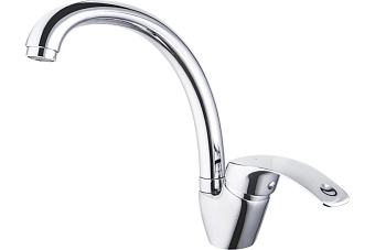 Смеситель для кухни Maxonor MN4121 поворотный излив хром