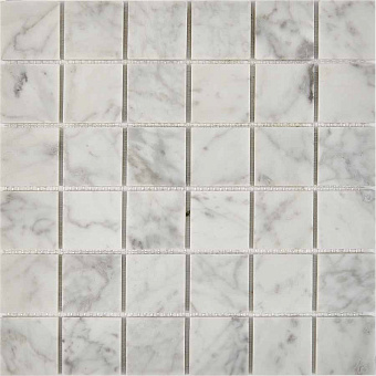 Мозаика PIXEL Каменная PIX238 Bianco Carrara мрамор 30,5х30,5см 0,93кв.м.