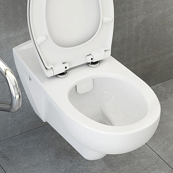Унитаз подвесной VITRA VitrA for All 5810B003-6234 безободковый без микролифта