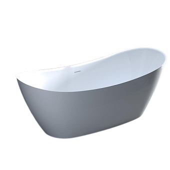 Ванна каменная SALINI NOEMI 101811G S-Sense глянцевая 185х76,5см отдельностоящая