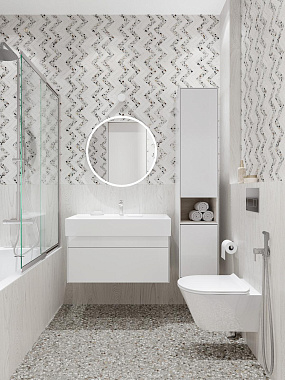 Декор KERAMA MARAZZI Монтиони T042\SG5267 серый 34х35,5см 0,84кв.м.