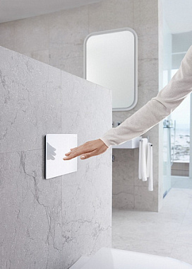 Кнопка для инсталляции GEBERIT Sigma 115.620.SI.1 белый