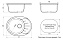 Мойка кухонная Azario Light CS00079918 57,5х44см белый
