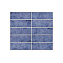 Декор WOW Love Affairs 116958 Accent Blue Raku 3,7х10см 0,067кв.м.