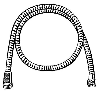 Душевой шланг GROHE 28105000 150см хром