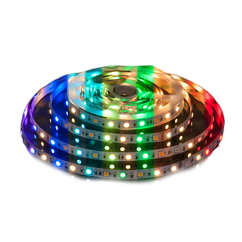 Светодиодная лента Elektrostandard a053728 5050+5050 14,4Вт/м 5000мм IP20 RGB/тёплый белый свет