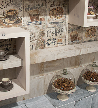 Декор MAINZU Craft PT02562 Art Breakfast (Mix 7) 20х20см 1кв.м.