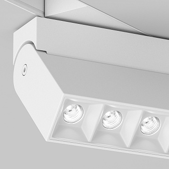 Магнитный трековый светильник Maytoni Points Rot TR077-2-10W3K-W 10Вт LED белый
