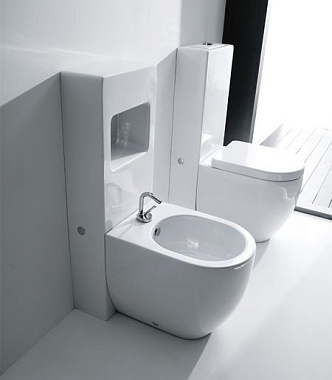 Унитаз приставной Kerasan Flo 311201 с микролифтом