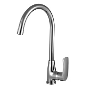 Смеситель для кухни LEMARK Plus Shape LM1705C поворотный излив хром