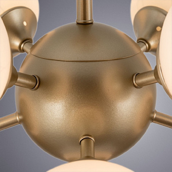 Люстра потолочная Arte Lamp FOBOS A2704PL-9SG 60Вт 9 лампочек E14