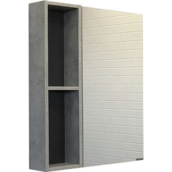 Шкаф зеркальный Comforty Франкфурт 00-00004331 15х60х80см
