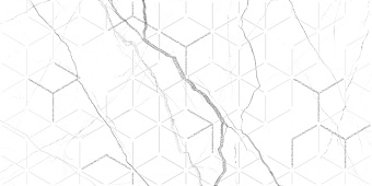 Декор Global Tile Siluet GT GT124VG белый 25х50см 0,875кв.м.