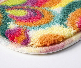 Коврик для ванной WASSERKRAFT Leine BM-5002 80х50см белый