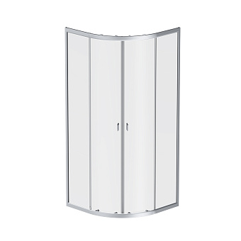 Угловое ограждение AM-PM X-Joy W88G-205-080MT 180х80см стекло металл