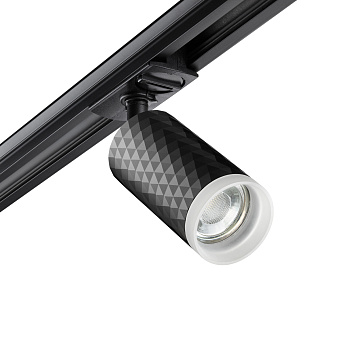 Трековый светильник Novotech BRILL 370849 9Вт GU10 чёрный для однофазного трека