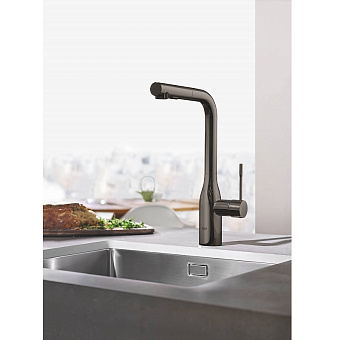 Смеситель для кухни GROHE Essence New 30270A00 традиционный излив серый