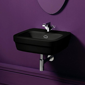 Раковина подвесная SIMAS Evolution EVO15nero*1 53х45см