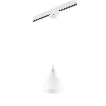 Трековый светильник Lightstar Loft L3T865016 40Вт E14 белый для однофазного трека