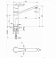 Смеситель для кухни IDEAL STANDARD ALPHA BC813U8 поворотный излив Серый жемчуг/хром матовый