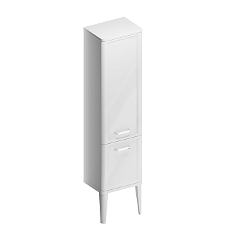 Пенал подвесной KERAMA MARAZZI Pompei PO.N.150.WHT 33х43х180см белый глянцевый