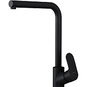 Смеситель для кухни AM-PM Like F8005022 поворотный излив чёрный