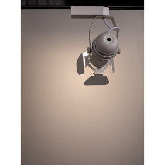 Трековый светильник Arte Lamp PETALO A5319PL-1WH 50Вт GU10 белый для однофазного трека