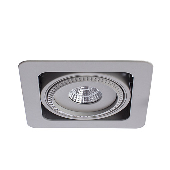Светильник точечный встраиваемый Arte Lamp STUDIO A3007PL-1WH 7Вт LED
