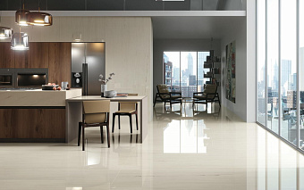 Настенная плитка Atlas Concord Италия MARVEL STONE 9MSB Bianco Dolomite 40х80см 1,28кв.м. глянцевая