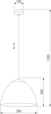Светильник подвесной TK Lighting Faro 3245 60Вт E27