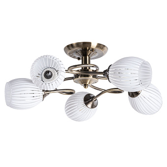 Люстра потолочная Arte Lamp ARYA A2941PL-5AB 40Вт 5 лампочек E27