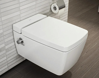 Унитаз подвесной VITRA Metropole 7672B003-1687 безободковый без микролифта