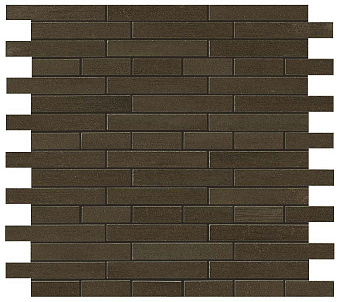 Керамическая мозаика Atlas Concord Италия MEK AMKN Bronze Mosaico Zip 27х28см 0,76кв.м.