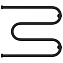 Полотенцесушитель СУНЕРЖА М-образный 15-4008-5065 Титаниум