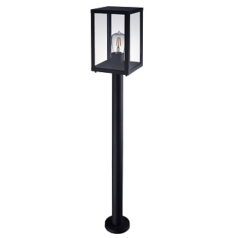 Светильник ландшафтный Arte Lamp BELFAST A4569PA-1BK 60Вт IP44 E27 чёрный