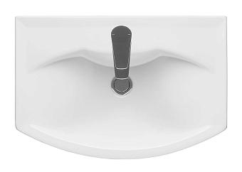 Раковина встраиваемая сверху Акватон Смайл 1WH207782 65х44,5см