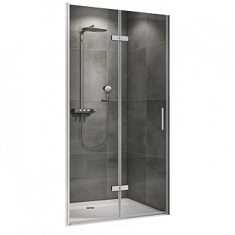 Душевая дверь Abber Zart AG08080P 195х80см стекло прозрачное