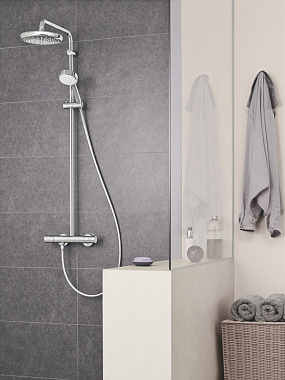 Душевая система GROHE Tempesta Cosmopolitan 27922001 хром