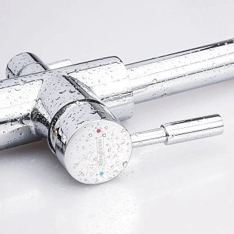 Смеситель для кухни Maxonor MN4352 поворотный излив хром