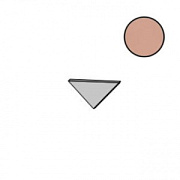 Вставка Atlas Concord Италия Prism A406 Bloom Corner A.E. 1,4х1,4см 0,004кв.м.