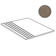 Плитка для ступеней Atlas Concord Италия Raw A2AS Mud Gradino 30х60см 1,08кв.м. неполированная