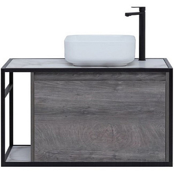 Тумба под раковину подвесная AQUANET Nova Lite Loft 261655 44х90х51,8см