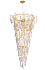 Люстра подвесная CRYSTAL LUX REINA REINA SP34 D1200 GOLD PEARL 2040Вт 34 лампочек E14