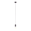 Светильник подвесной Eurosvet Bubble Long 50158/1 черный 60Вт E27