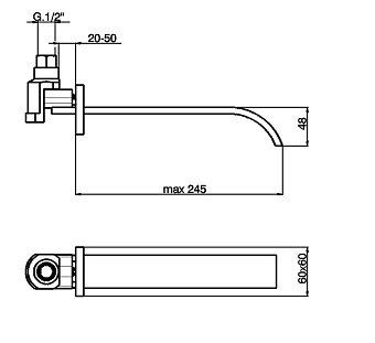 Излив Cisal WA00024021